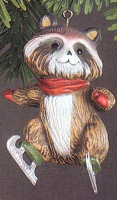 1978 Skating Raccoon -NB