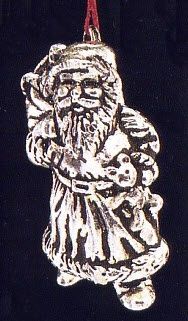 1991 Silvery Santa -sdb - Miniature