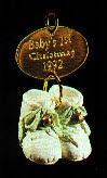 1992 Babys First Christmas - Miniature -sdb