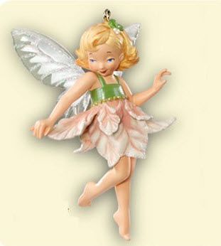 2007 Fairy Messenger - COLORWAY-Poinsettia Fairy - signed