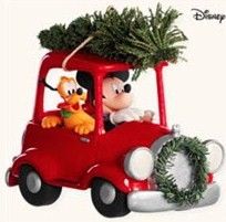 2008 Bringing Home The Tree -Disney Collection - Mickey & Pluto