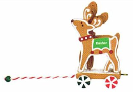 2009 Dasher and Dancer - Santas Sleigh Collection