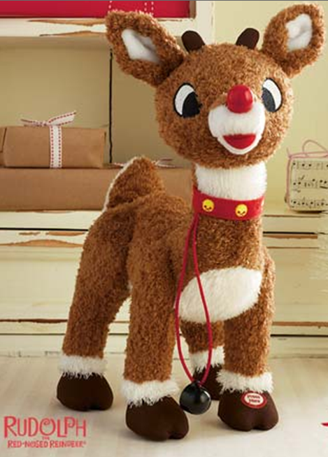 2009 Rudolph the Red Nosed Reindeer - Singing Plush