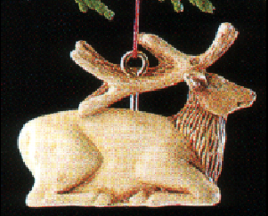 1989 Scrimshaw Reindeer