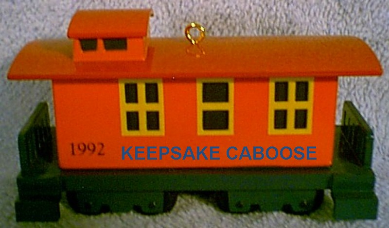 1992 Christmas Sky Line - Caboose
