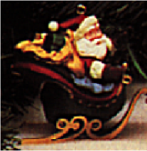 Santa and His Reindeer