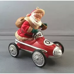 2008 Santa Takes A Spin - Club Ornament