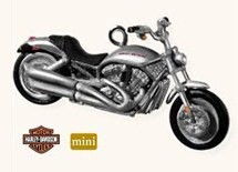2008 2002 VRSCA V-Rod - Harley-Davidson #10 - Miniature
