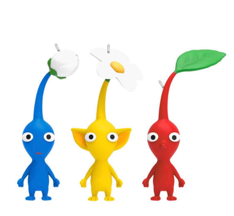 2024 Nintendo Pikmin™ Red, Yellow, and Blue Pikmin - Set of 3