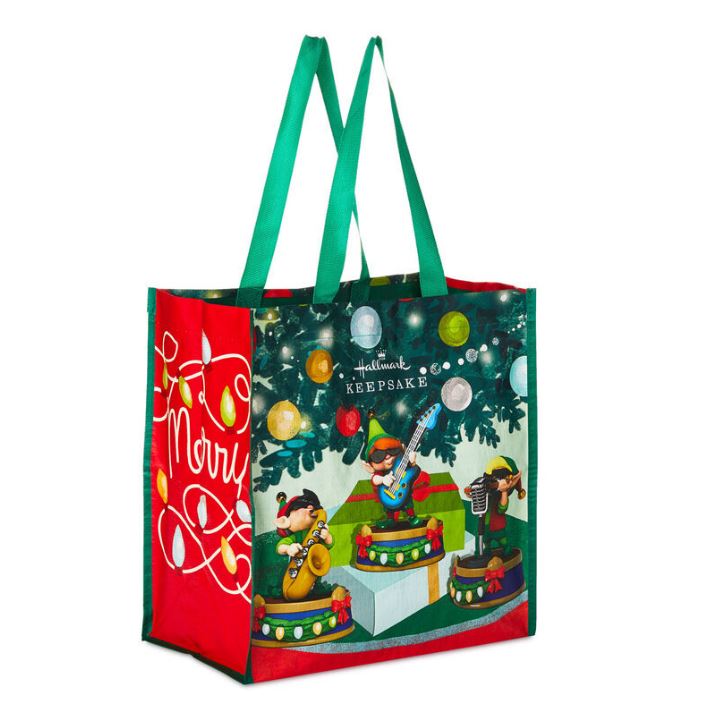 2024 North Pole Tree Trimmers Band Reusable Tote Bag