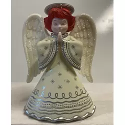 2021 Heirloom Angels Surprise - Mystery Ornament - Repaint - <B>Rare White Gown</b>