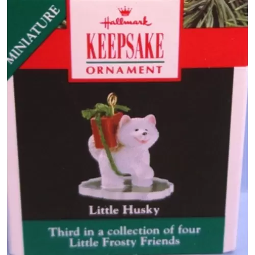 1990 Little Husky - Frosty Friends - Miniature - SBD