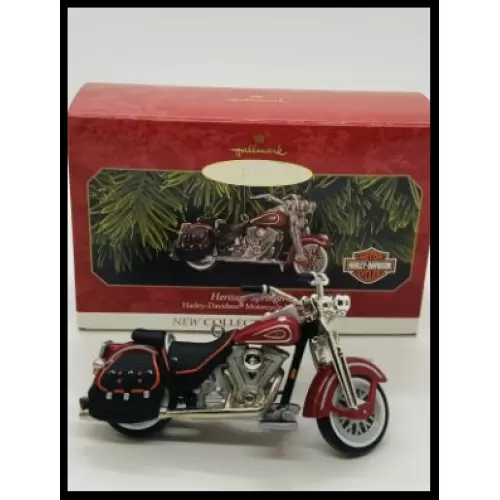 2004 Miniature Harley Davidson 1933 Flathead Hallmark Miniature Ornament