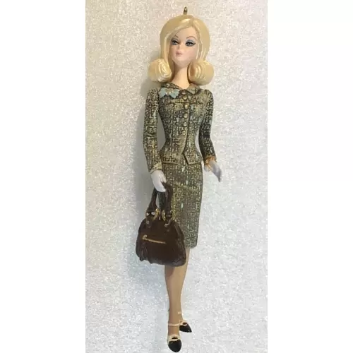 2012 Tweed Indeed Barbie® Doll Barbie Ornament | Keepsake Caboose