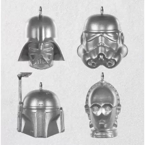 2020 Star Wars Helmet - Miniature Ornaments Set - SDB