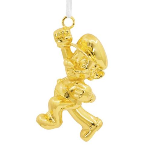 2021 Super Mario - GOLD Comic Con - <B>Limited to 2000</B> - Metal Ornament